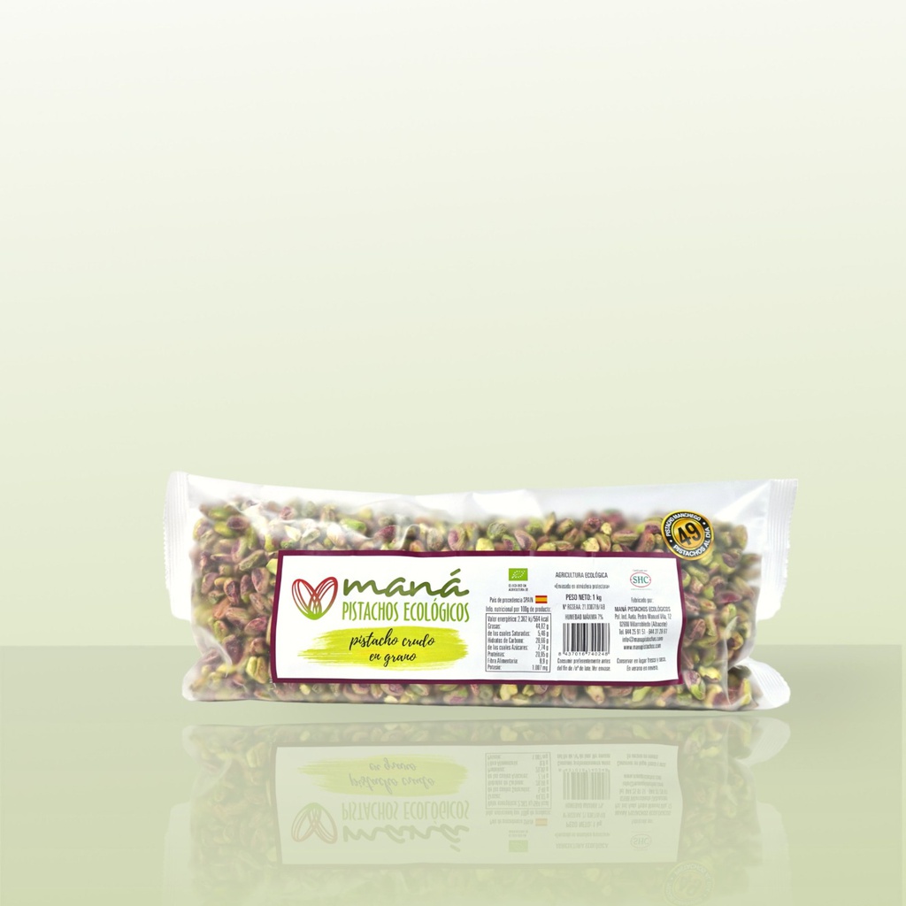 Pistaches natures bio décortiquées 300g